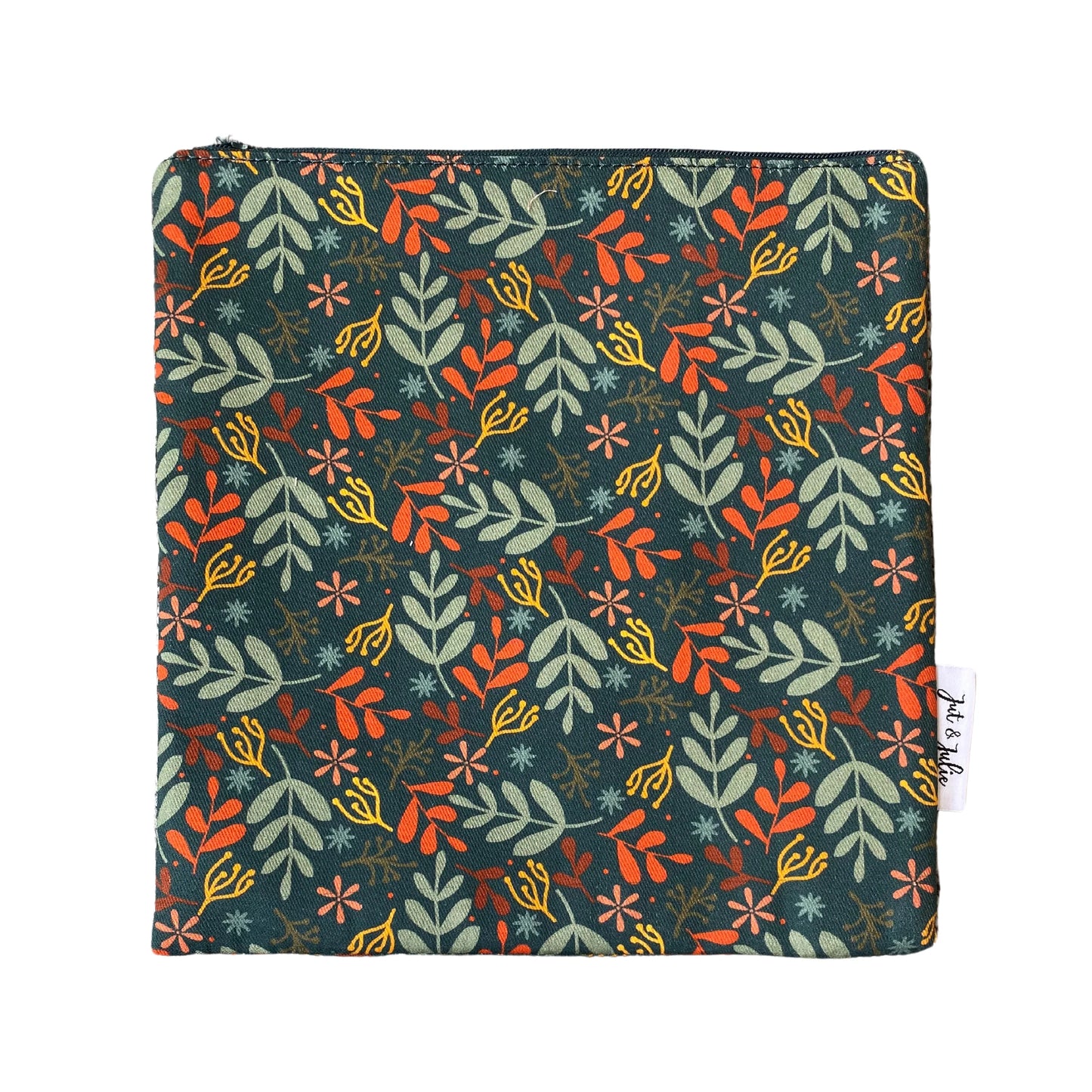 Tess & Tobi | Wasbaar boterhamzakje | 22 x 22 cm | Blaadjes