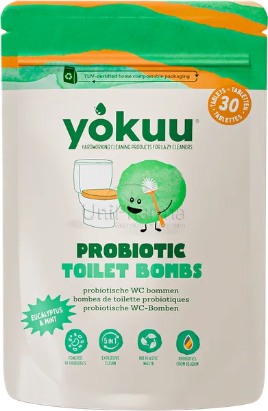 YOKUU | Toilet bom | Eucalyptus en munt | 30 stuks