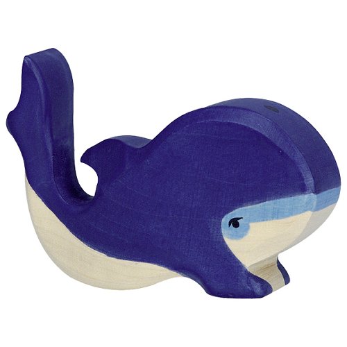 Holztiger kleine walvis speelfiguur