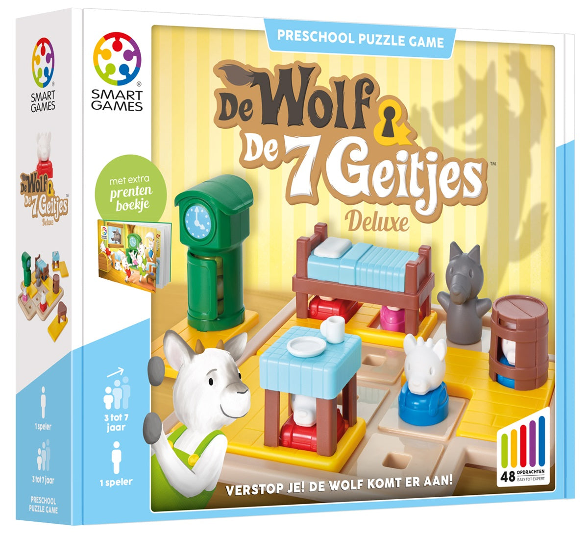 SmartGames | De wolf en de 7 geitjes