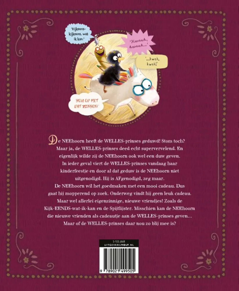 Boek | Marc-Uwe Kling | De NEEhoorn en het verjaardagsfeestje