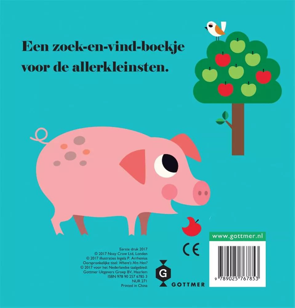 Boek | Ingela Arrhenius | Kip, waar ben je?