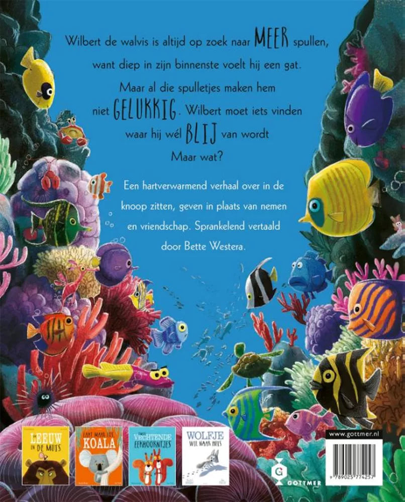 Boek | Rachel Bright | De walvis wilde meer