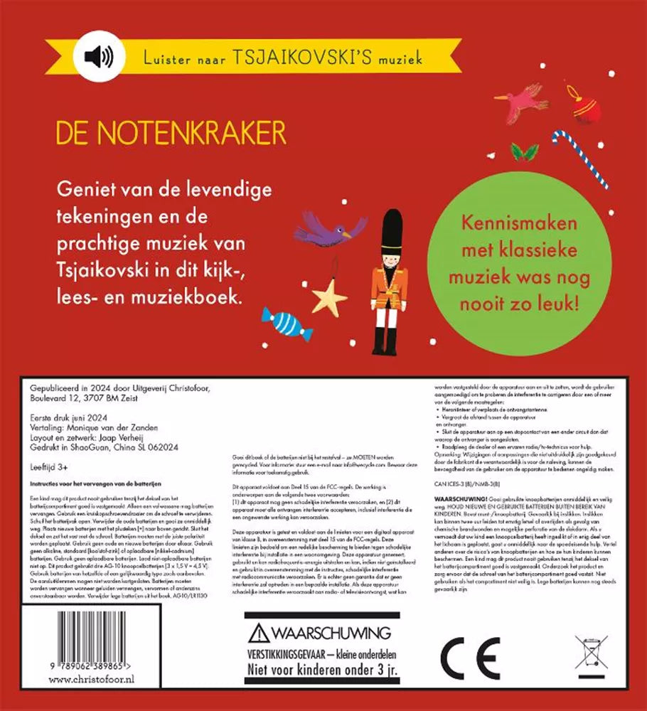 Boek | Het kleine verhalenorkest | De notenkraker | Geluidenboek