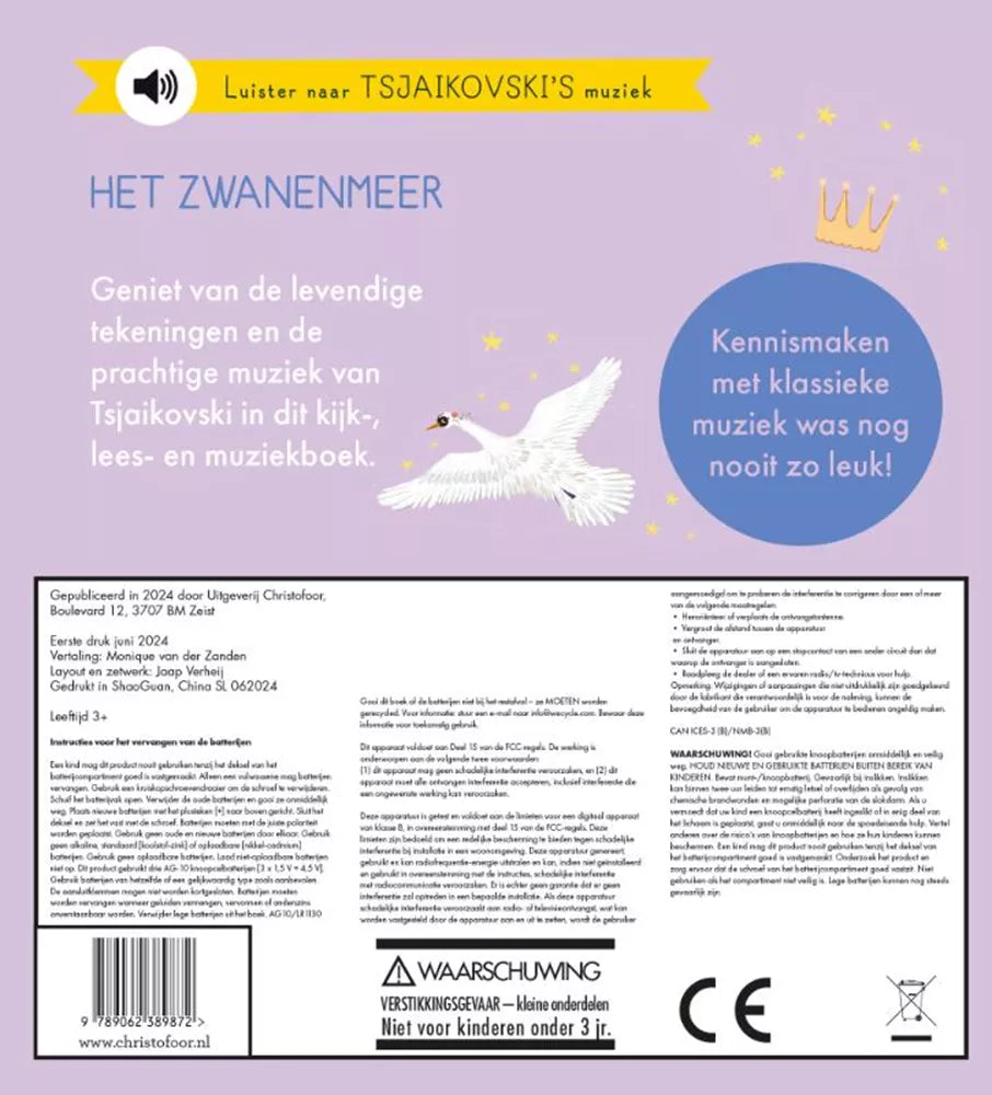 Boek | Het kleine verhalenorkest | Het zwanenmeer | Geluidenboek