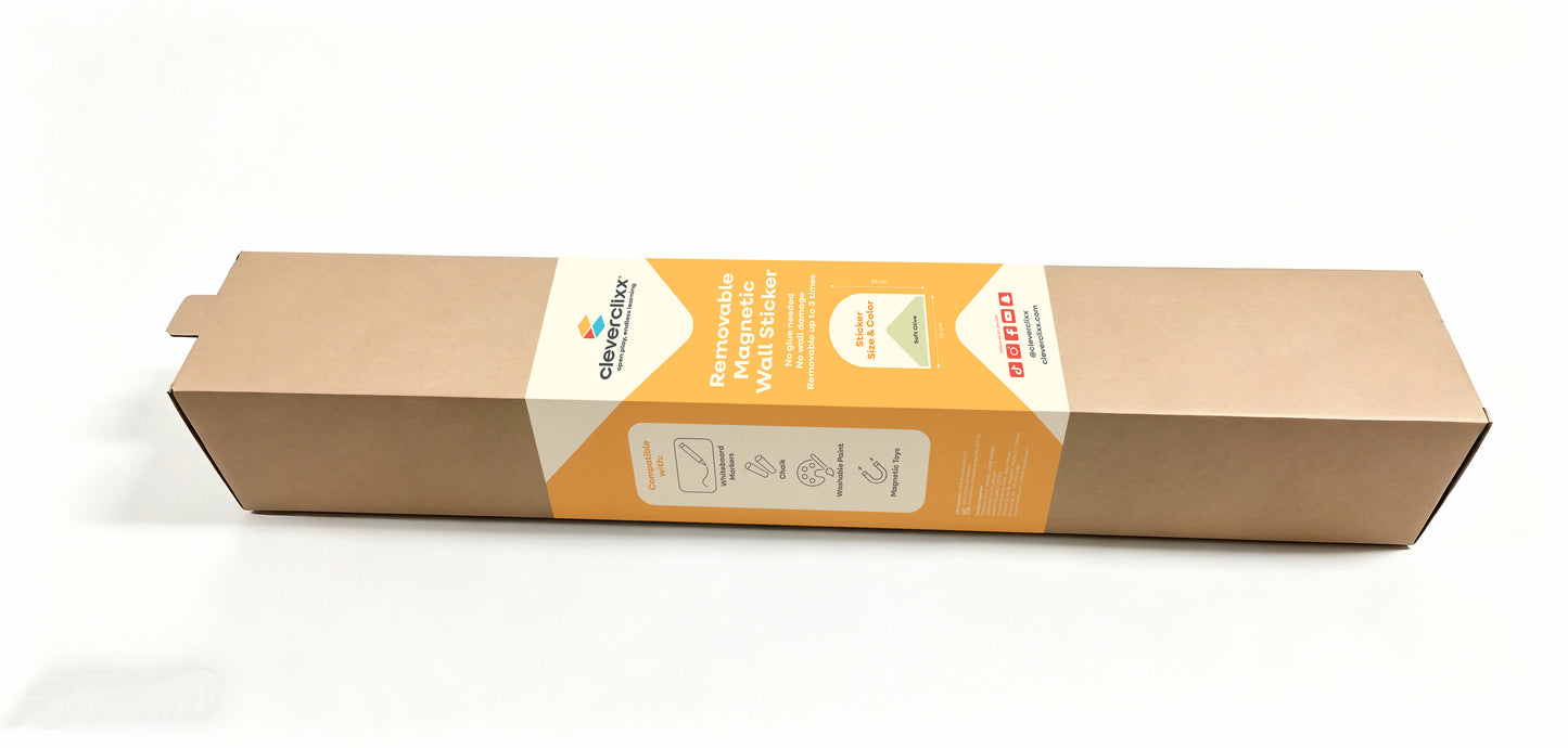 Cleverclixx | Magnetische muursticker | Soft Olive