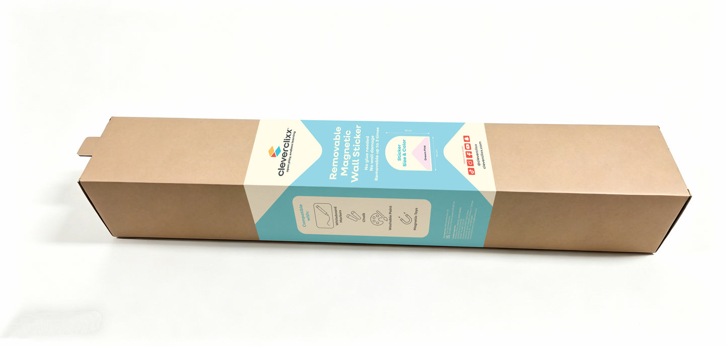 Cleverclixx | Magnetische muursticker | Dream Pink