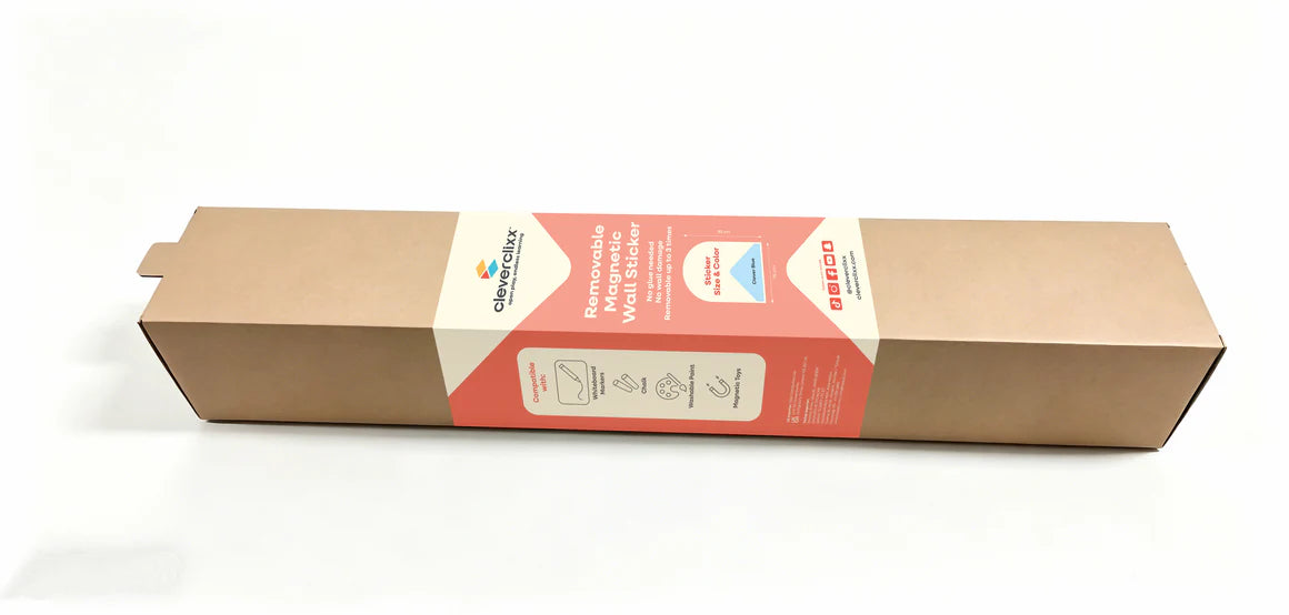 Cleverclixx | Magnetische muursticker | Clever Blue