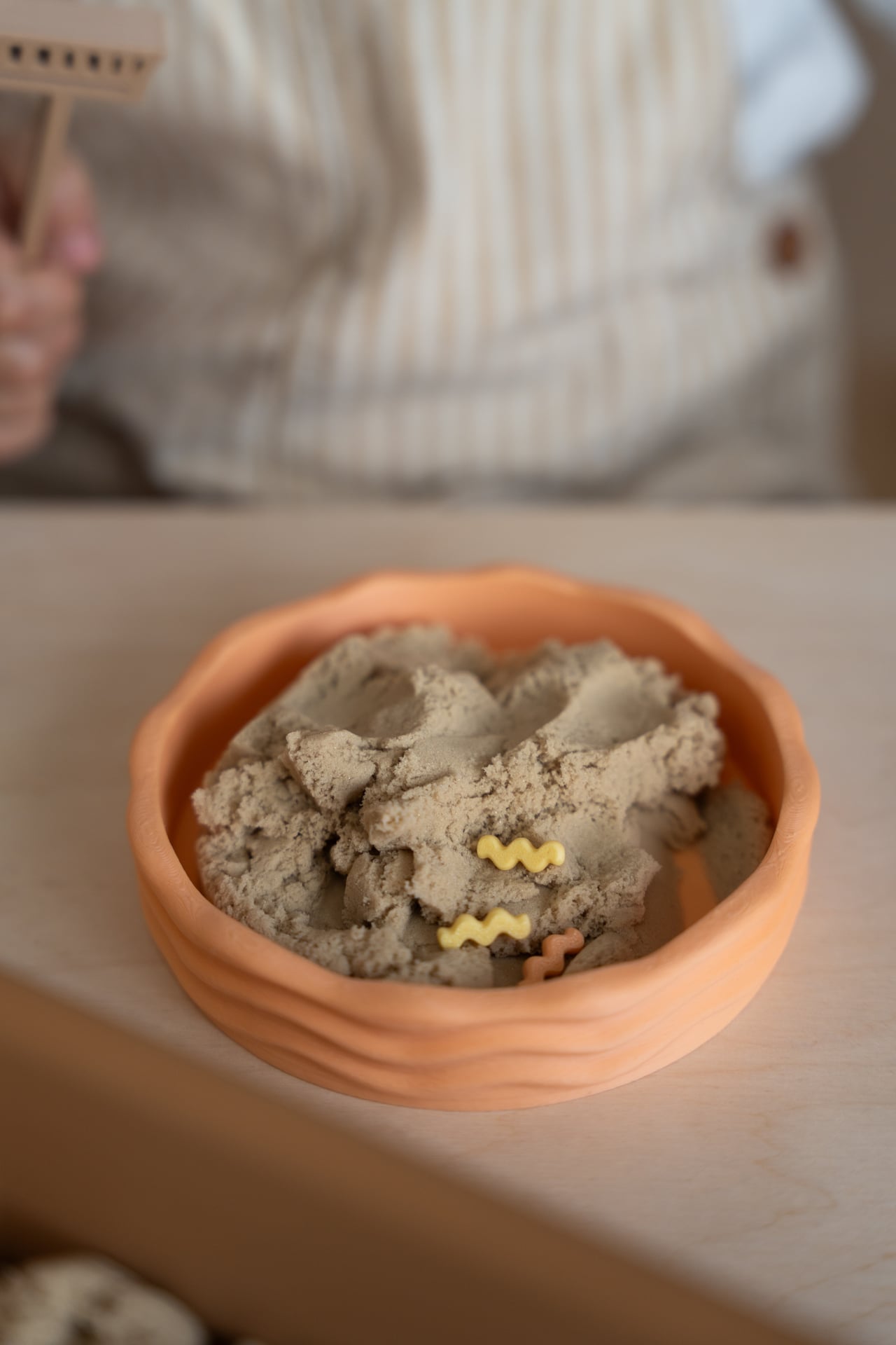 Grennn | Speelbakje | Wave | Pastel oranje