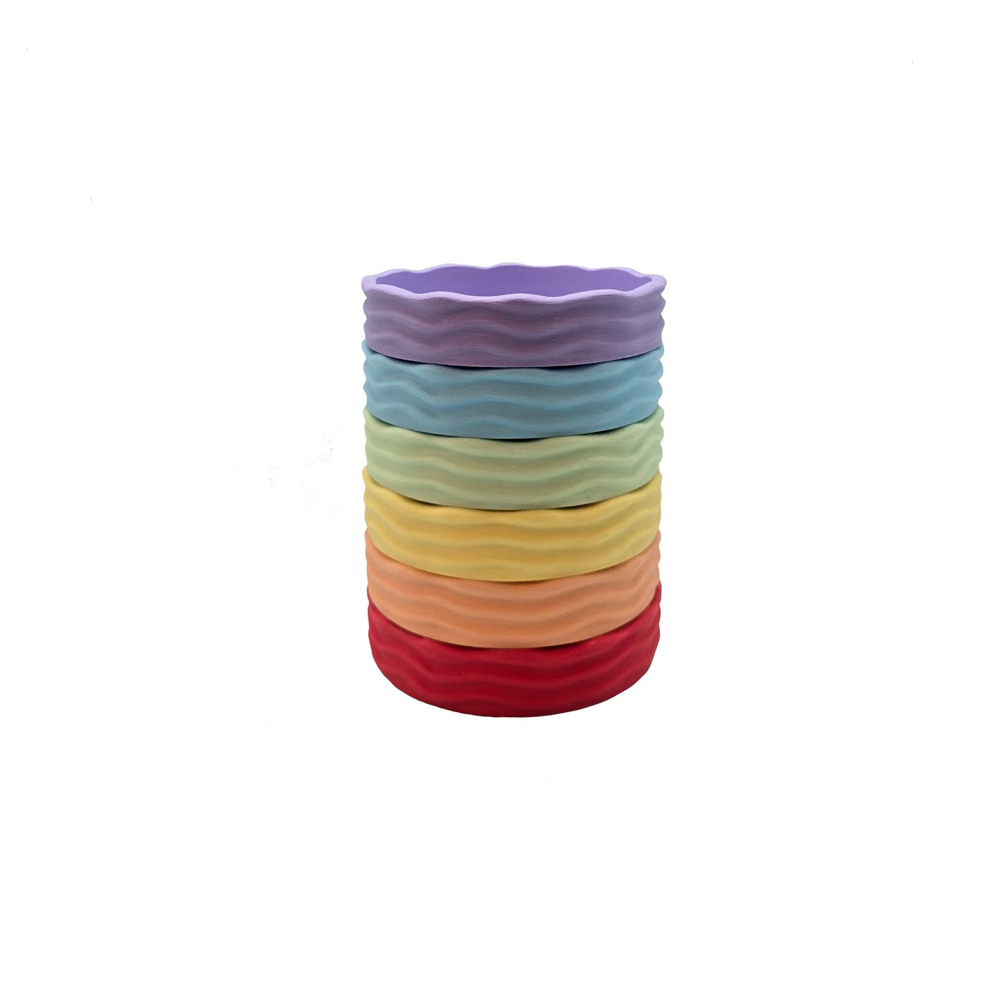Grennn | Speelbakjes set | Wave | Pastel