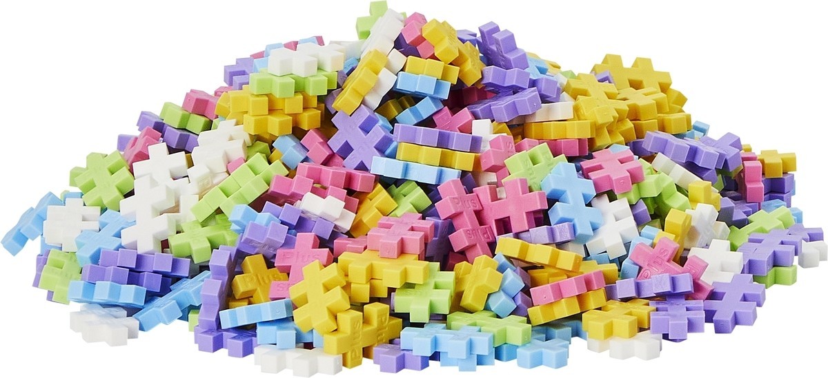 Plus-Plus | Reiskoffer | Pastel | 600 stuks
