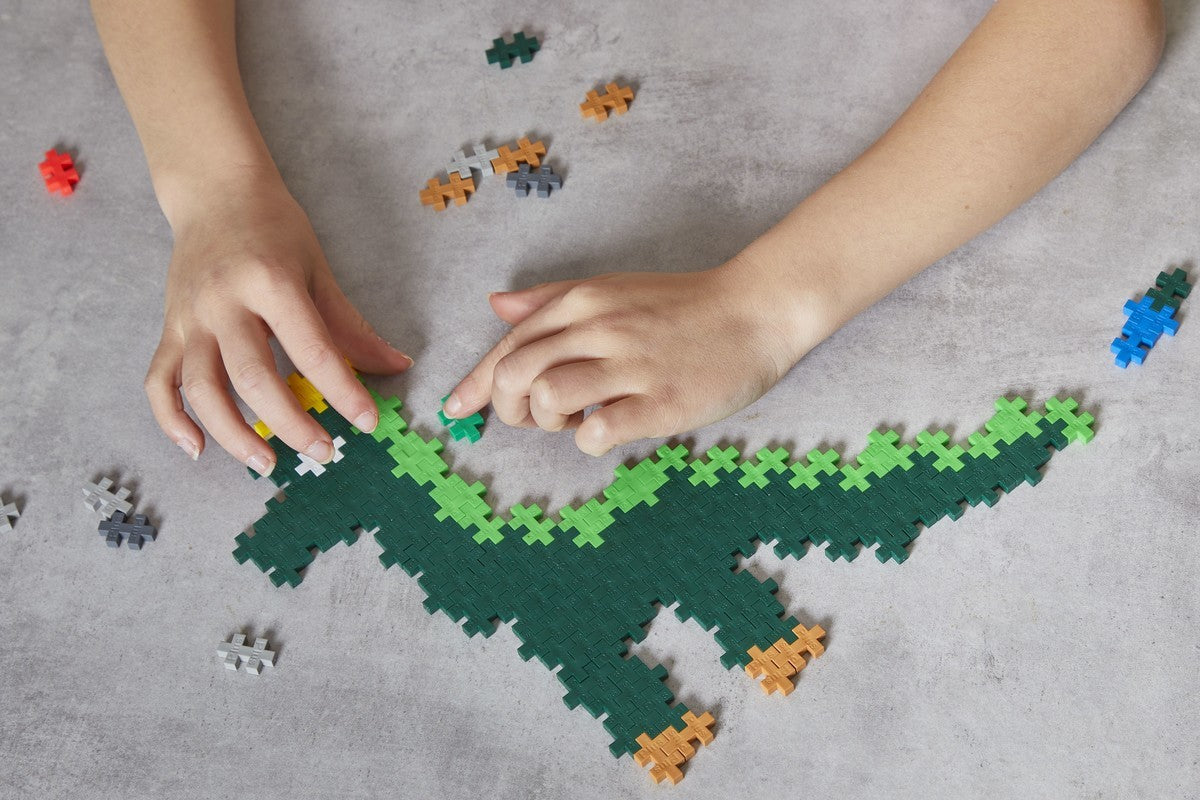 Plus-Plus | Learn to build | Dinosaurs | 600 stuks
