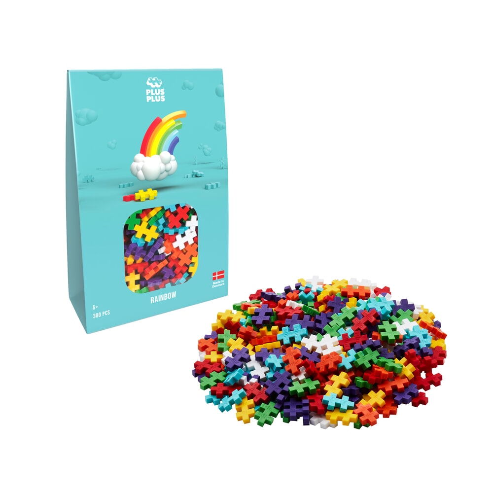 Plus-Plus | Regenboog | 300 stuks