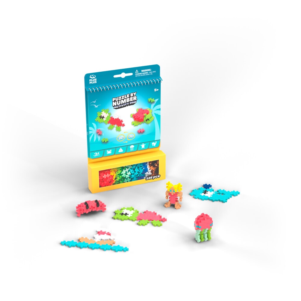 Plus-Plus | Activity Pad | Oceaan