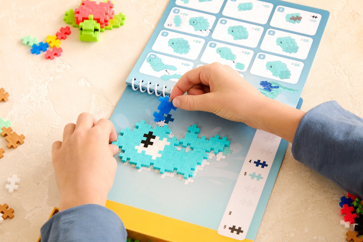 Plus-Plus | Activity Pad | Oceaan