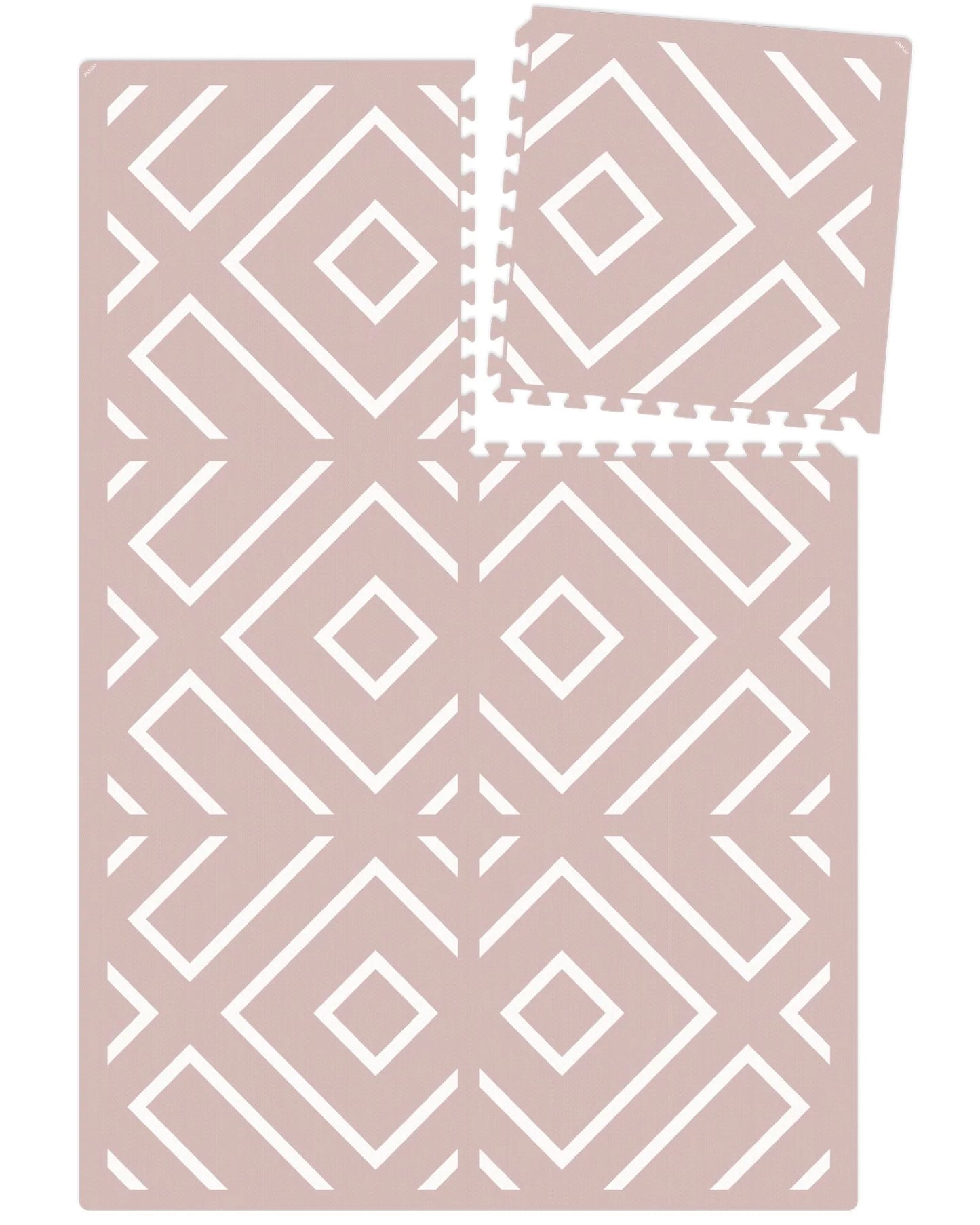 Eeveve | Speelmat | Modern blocks | Old pink