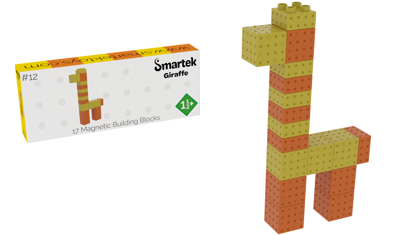 Smartek | Giraffe | 17 stuks