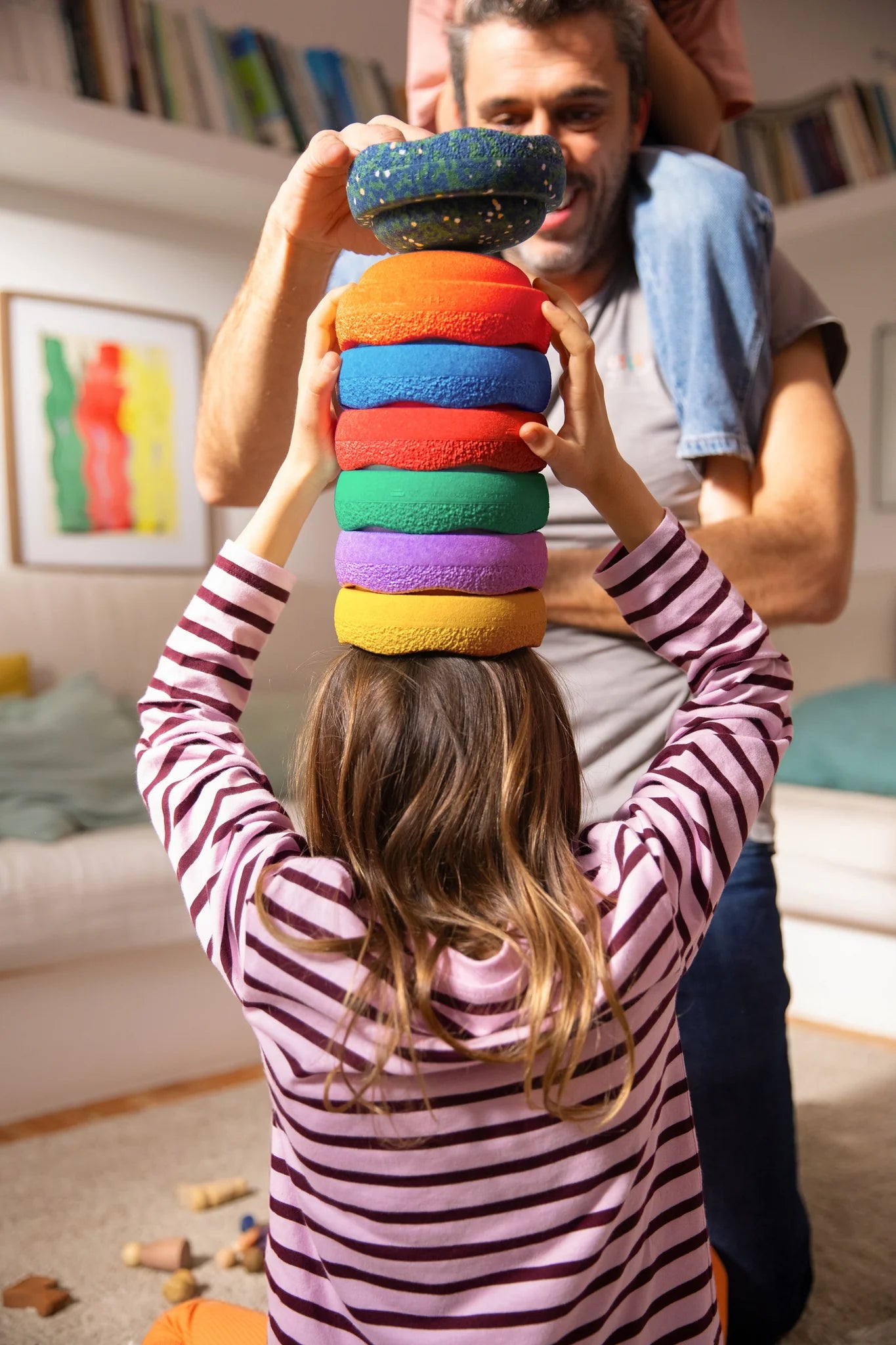 Stapelstein® | Spring special | Mini rainbow set | Classic
