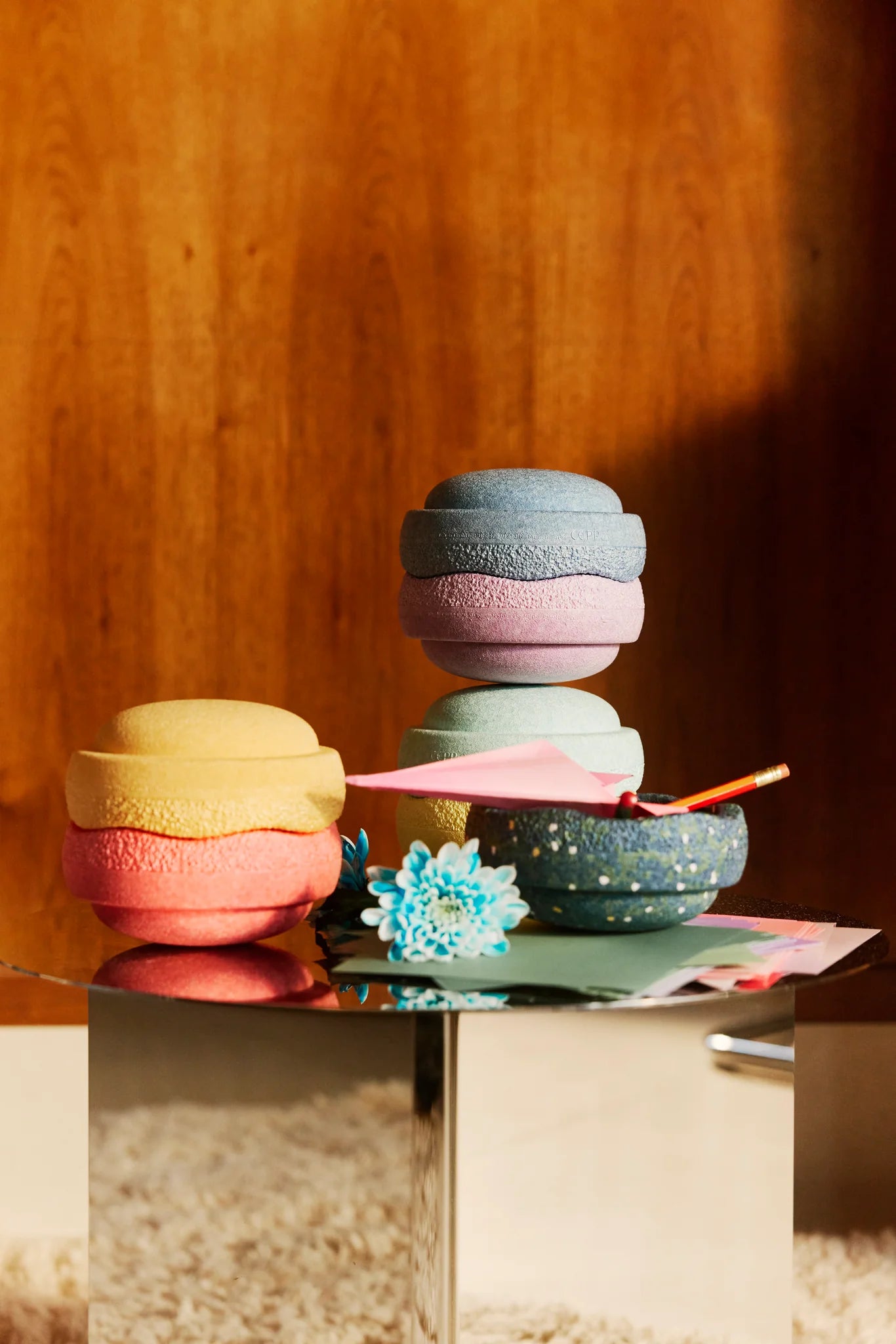 Stapelstein® | Spring special | Mini rainbow set | Pastel