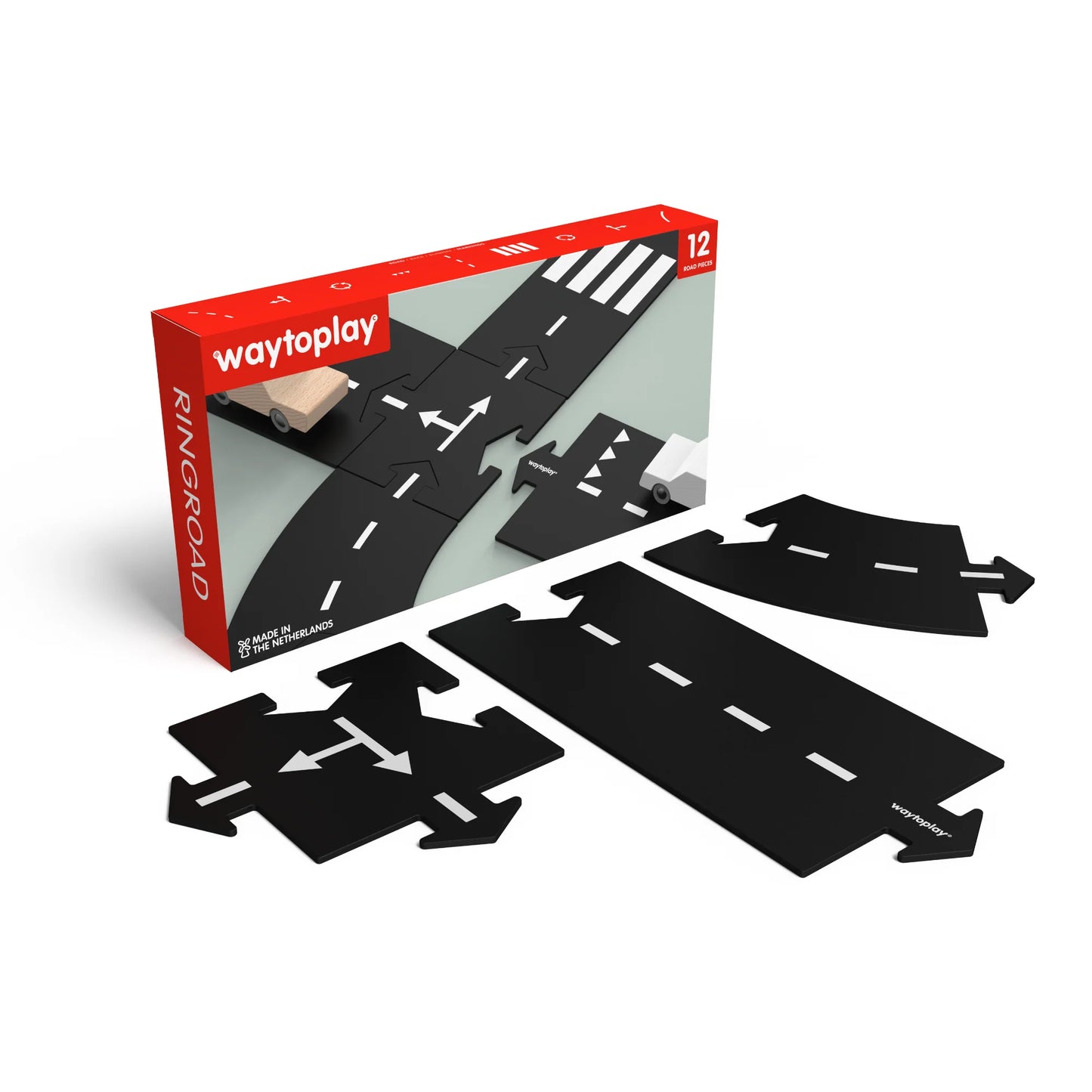 Waytoplay | Ringroad | Set van 12
