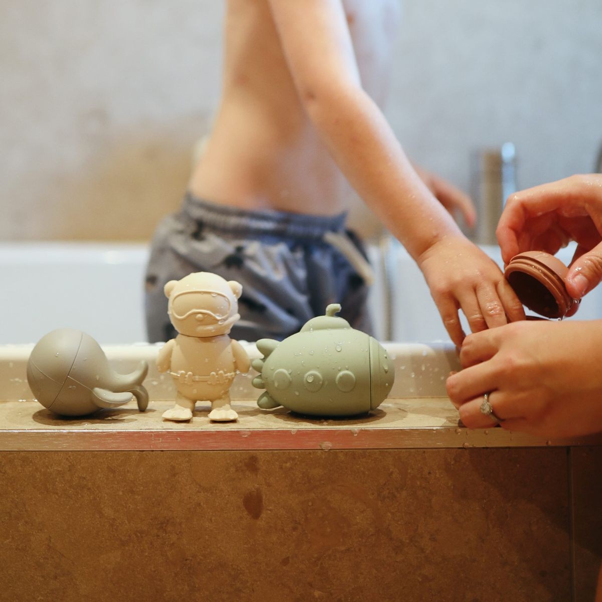 Mushie | Badset | 4-Pack Sealife