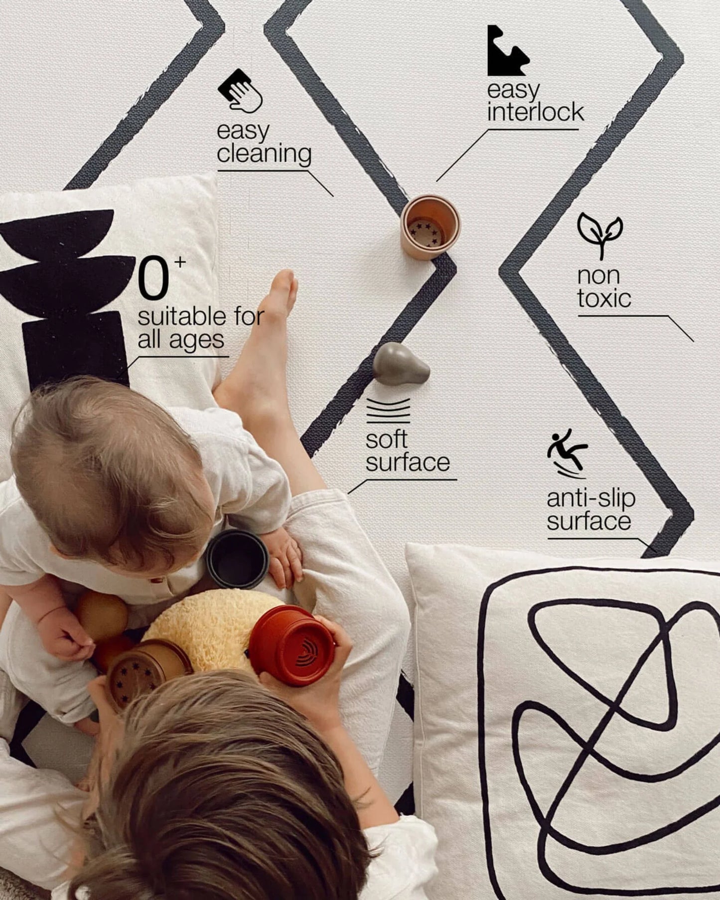 Eeveve | Speelmat | Beni | Ecru