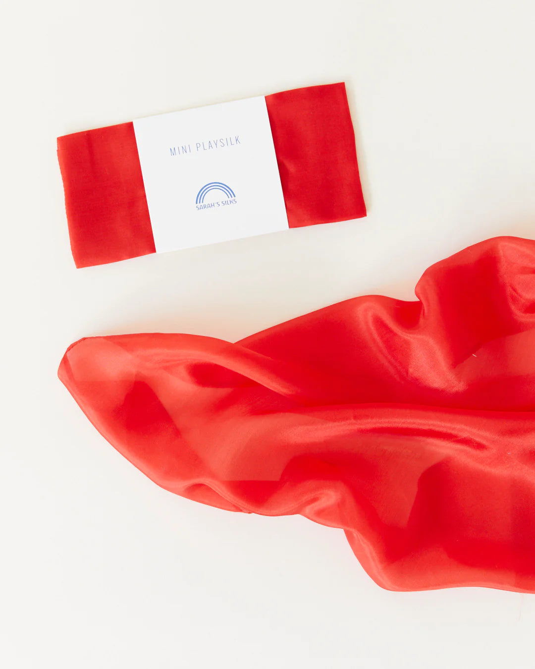 Sarah's Silks | Mini speelzijde | Rood
