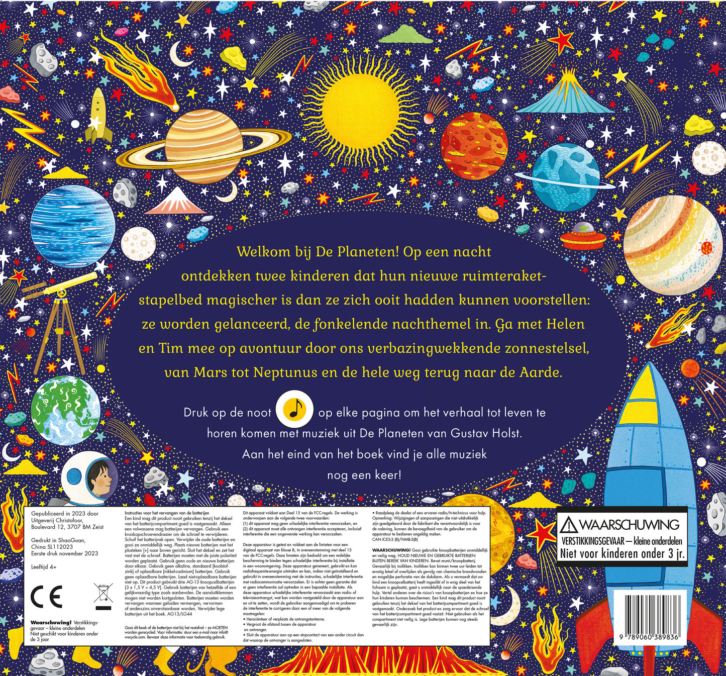 Boek | Het verhalenorkest | De planeten | Geluidenboek