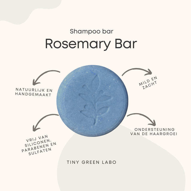 Tiny Green Labo | Shampoo bar | Rosemary bar
