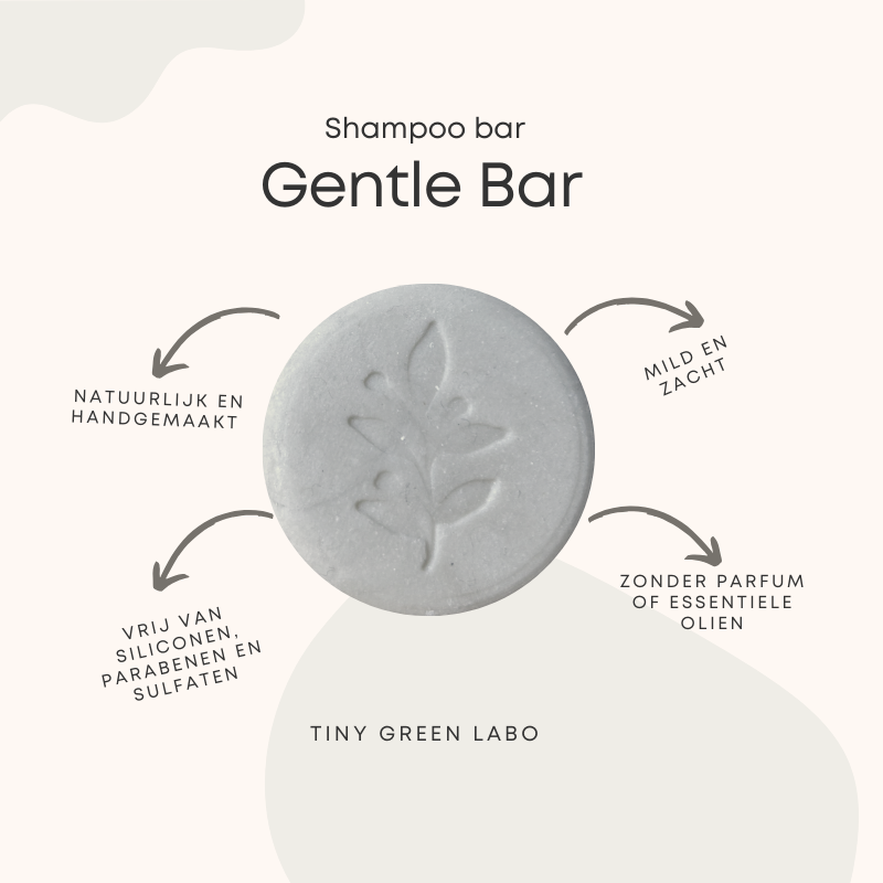 Tiny Green Labo | Shampoo bar | Gentle bar