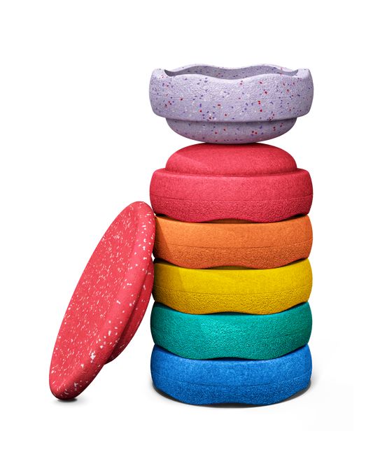 Stapelstein® | Winter special | Rainbow set | Classic