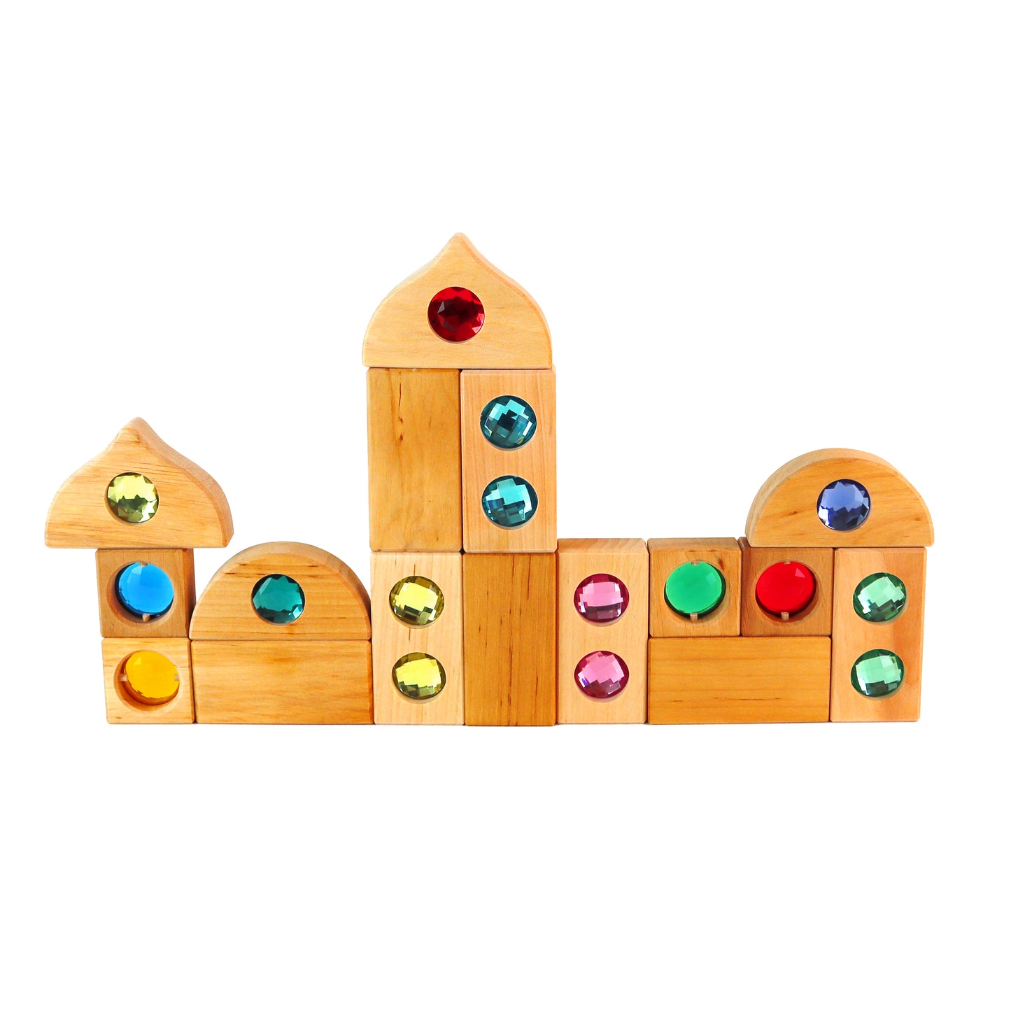 Bauspiel | Mini mixed box | Set van 16