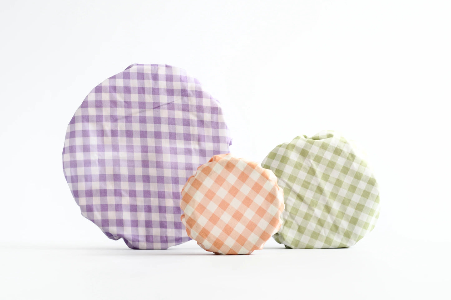 Tess & Tobi | Bowl covers | Set van 3 | Ruitjes