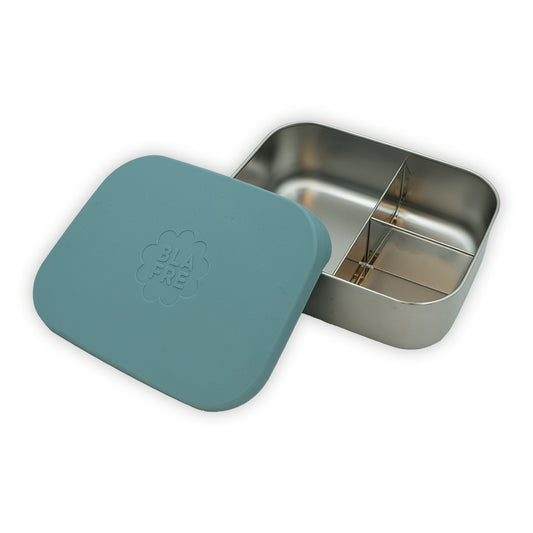 Blafre | RVS lunchbox | Blauw