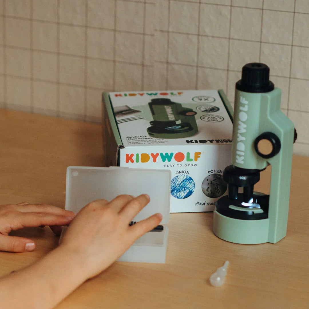Kidywolf | Draagbare microscoop | Groen