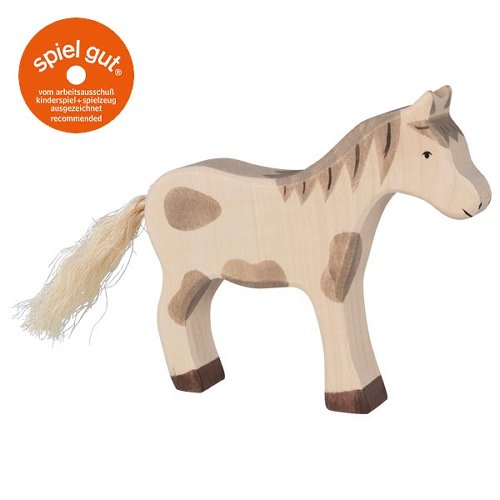 Holztiger | Paard | Staand | Gevlekt