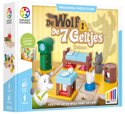 SmartGames | De wolf en de 7 geitjes