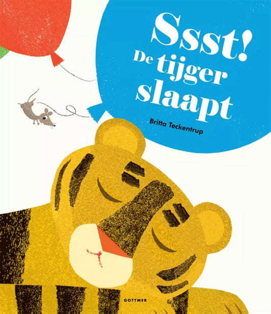 Boek | Loes Riphagen | Ssst! De tijger slaapt | Kartonboek