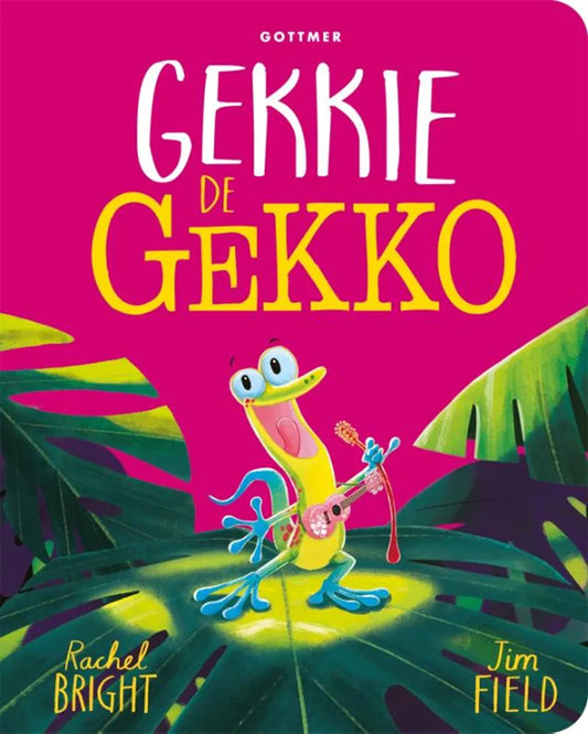 Boek | Rachel Bright | Gekkie de gekko | Kartonboek