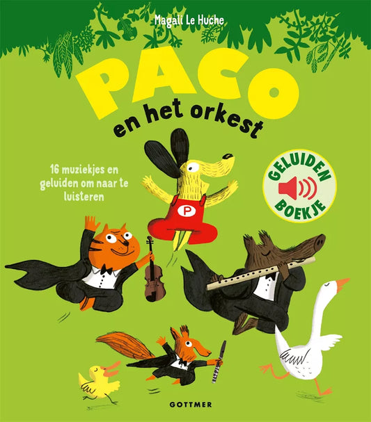 Boek | Paco en het orkest | Geluidenboek