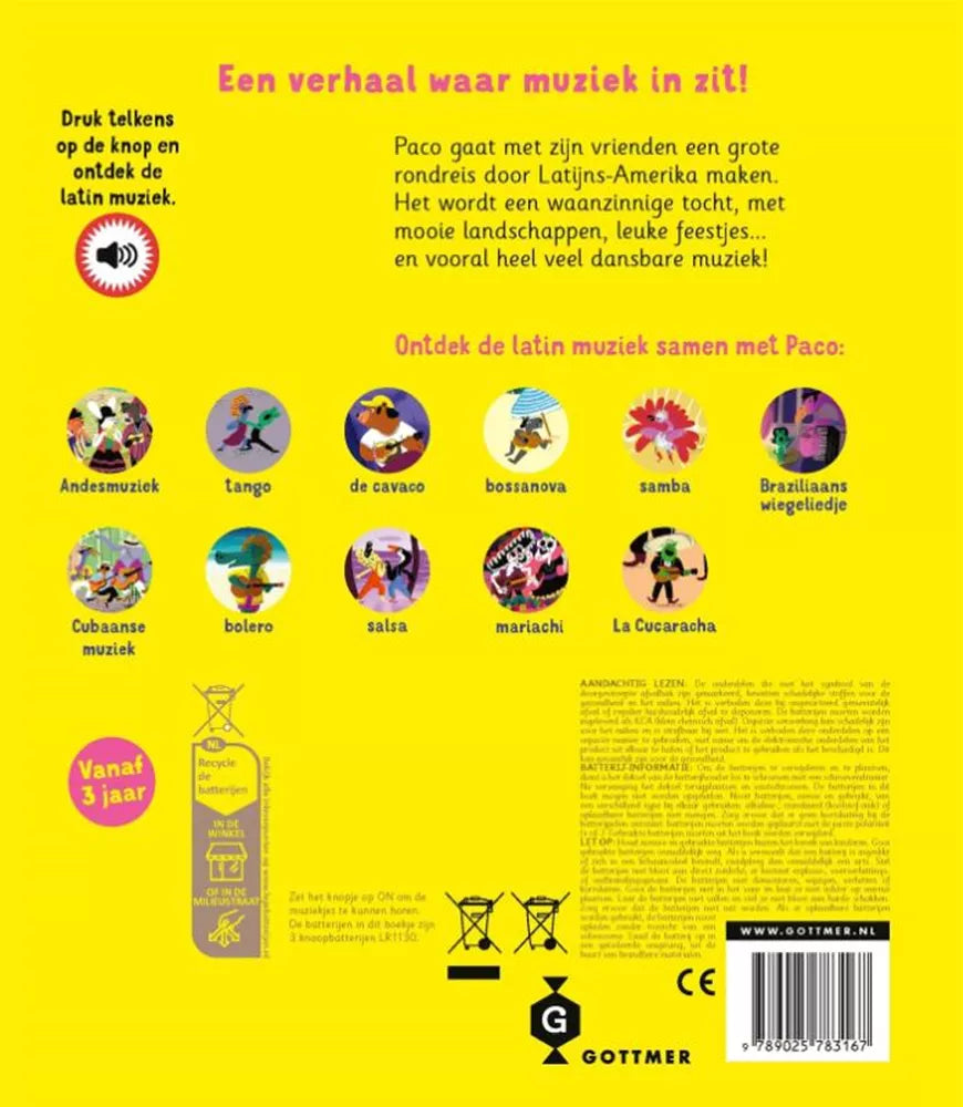 Boek | Paco en de latin | Geluidenboek