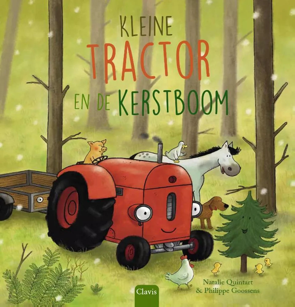 Boek | Natalie Quintart | Kleine tractor en de kerstboom