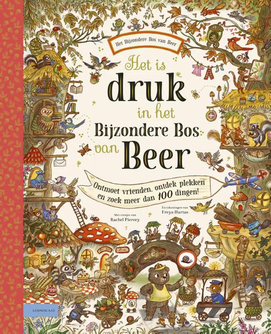 Boek | Rachel Piercey | Het is druk in het Bijzondere Bos van Beer