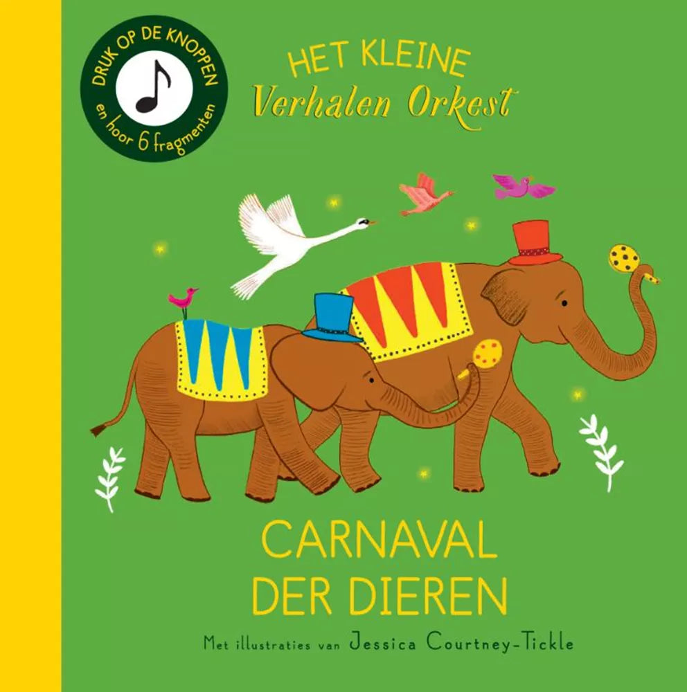 Boek | Het kleine verhalenorkest | Carnaval der dieren | Geluidenboek