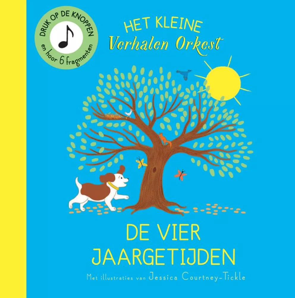 Boek | Het kleine verhalenorkest | De vier jaargetijden | Geluidenboek