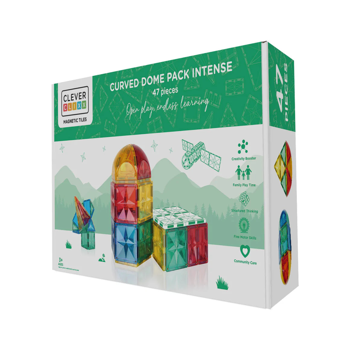 Cleverclixx | Curved dome pack | 47 | Intense
