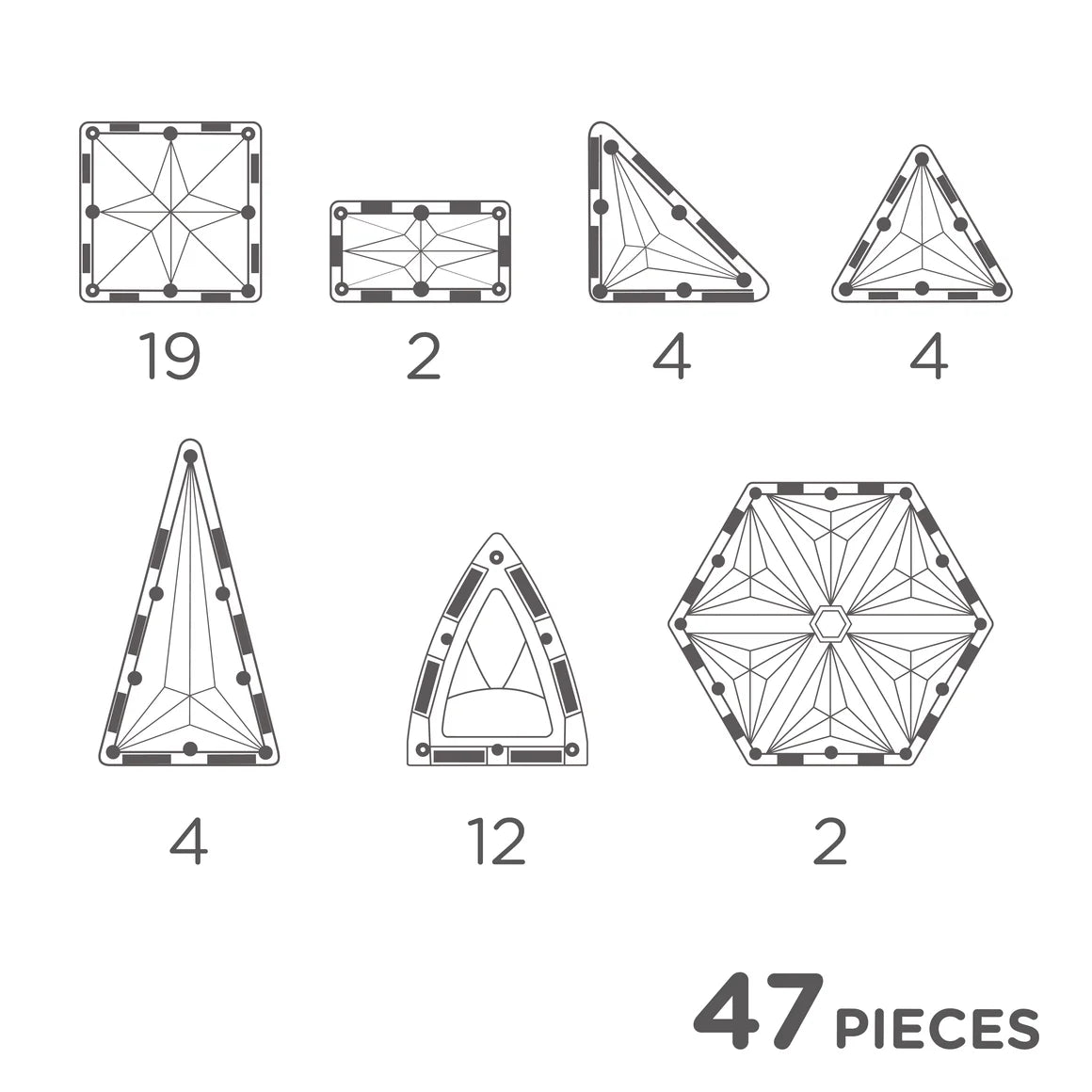 Cleverclixx | Curved dome pack | 47 | Intense
