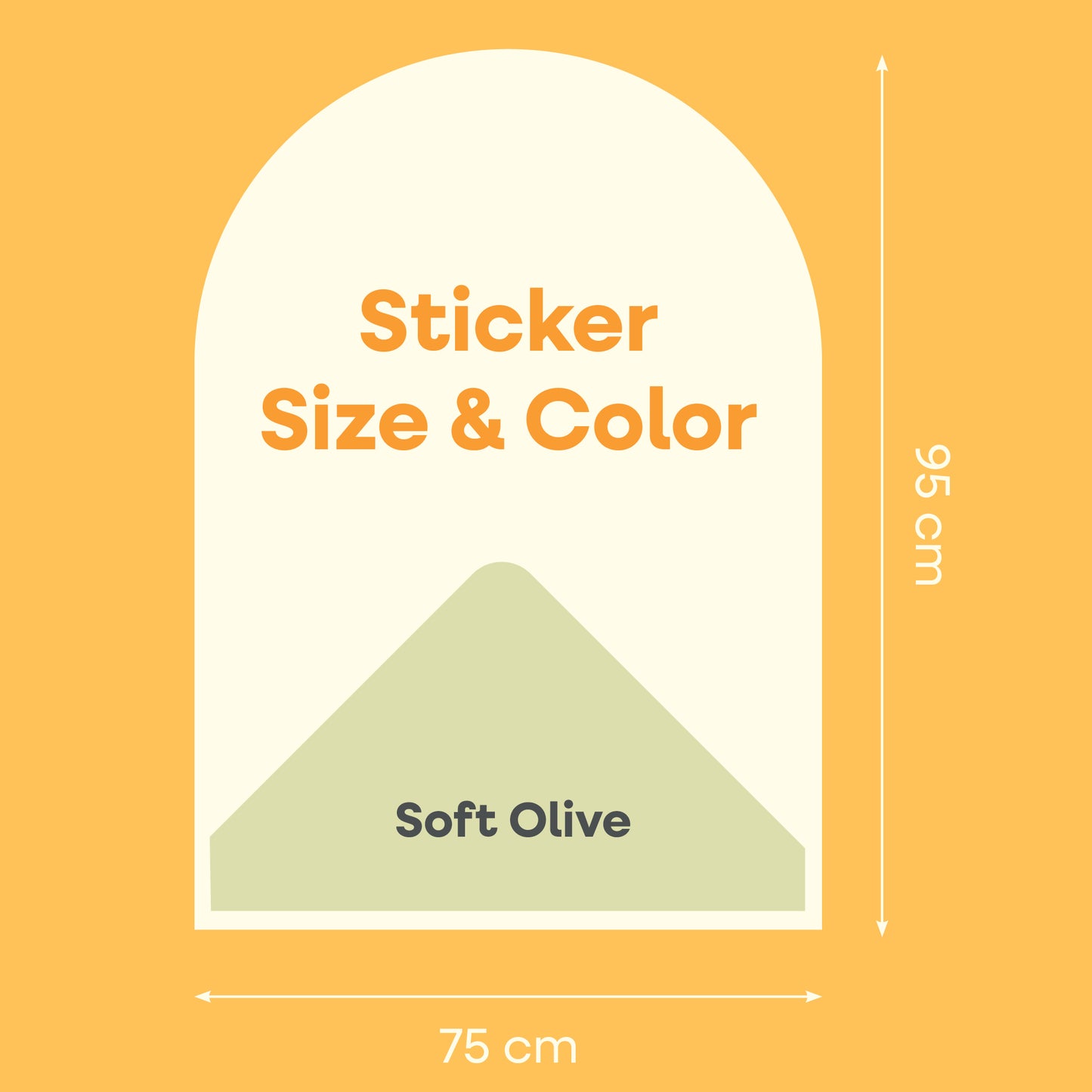 Cleverclixx | Magnetische muursticker | Soft Olive