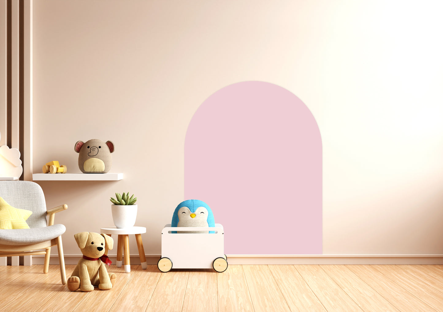 Cleverclixx | Magnetische muursticker | Dream Pink