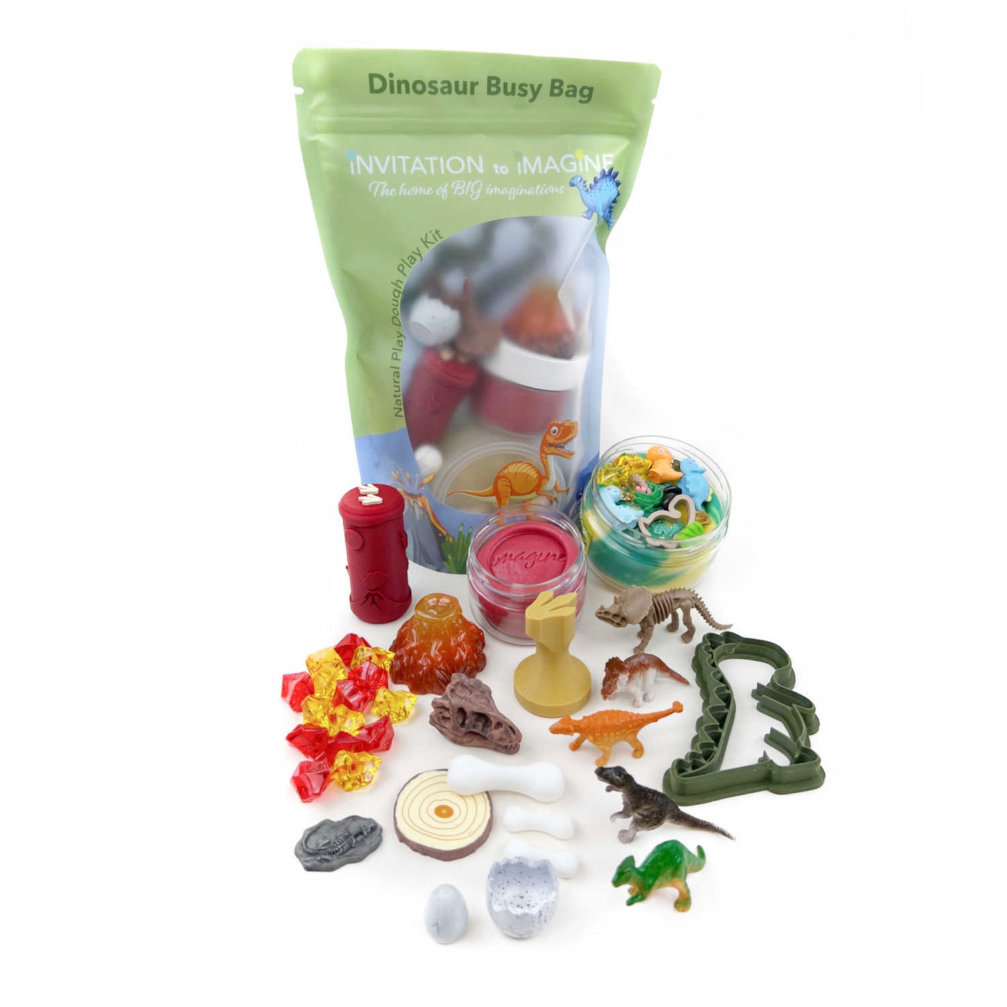 Invitation to Imagine | Busy bag | Dinosaur